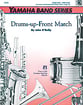 Drums up Front March Concert Band sheet music cover